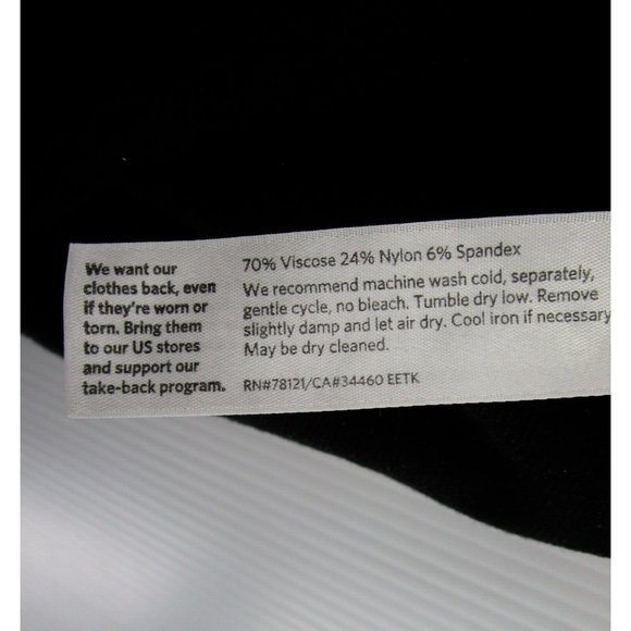 Eileen Fisher Pants Medium Petites Leggings Cropped Pull On Stretch - Picture 6 of 7